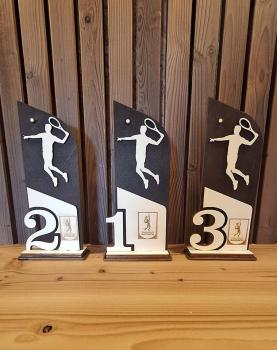 Meisterschaft Pokal Tennis Po1 3er Set